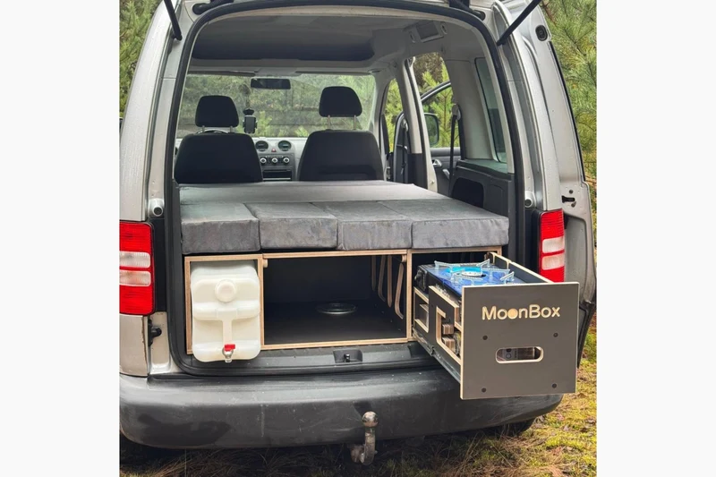 Moonbox Campingbox Minivan 115cm Modify Dunkelgrau
