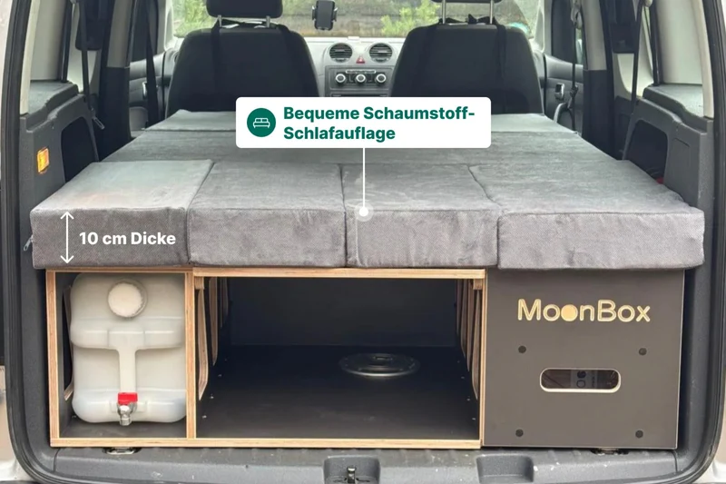 Moonbox Campingbox Minivan 115cm Modify Dunkelgrau