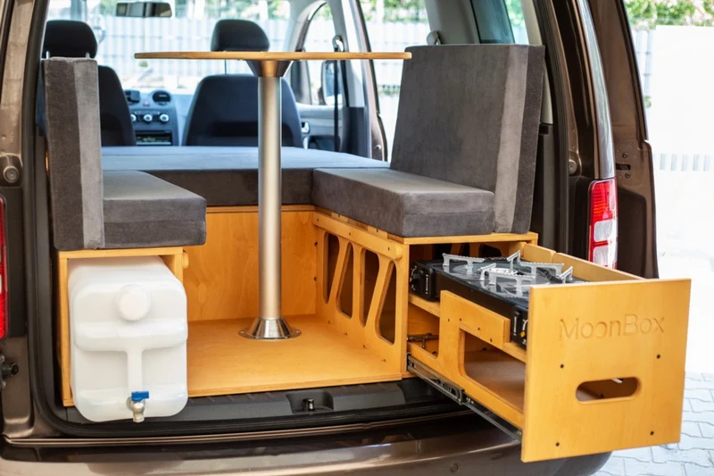 Moonbox Campingbox Minivan 100cm Modify Natur