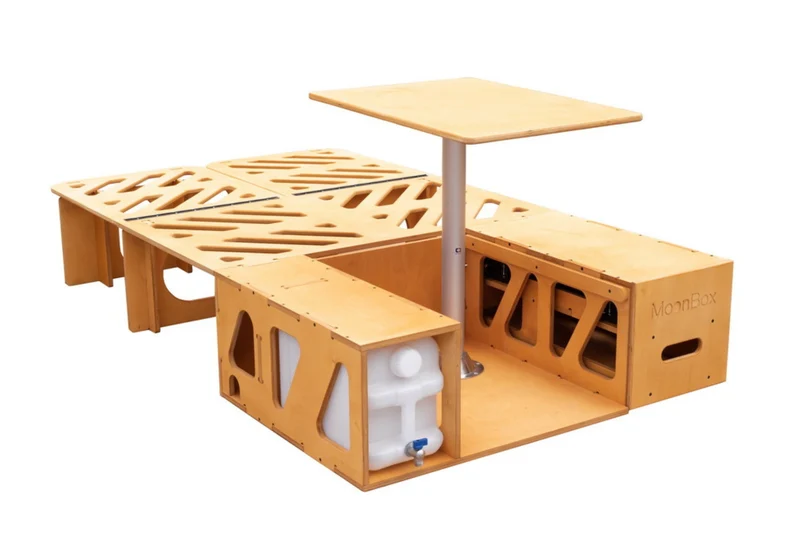 Moonbox Campingbox Minivan 100cm Modify Natur