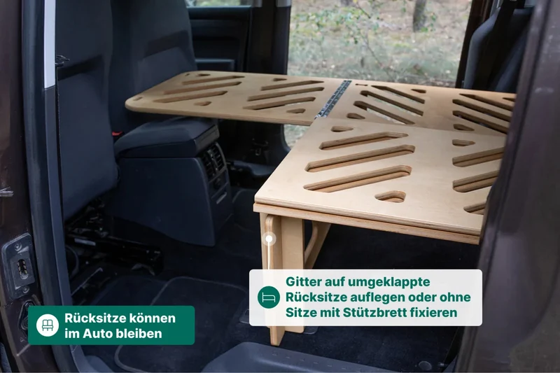Moonbox Campingbox Minivan 100cm Modify Natur