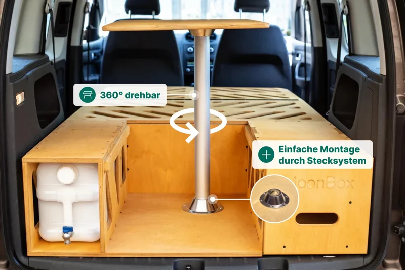 Moonbox Campingbox Minivan 100cm Modify Natur