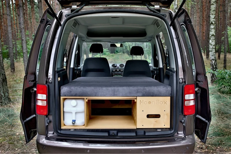 Moonbox Campingbox Minivan 111cm Natur