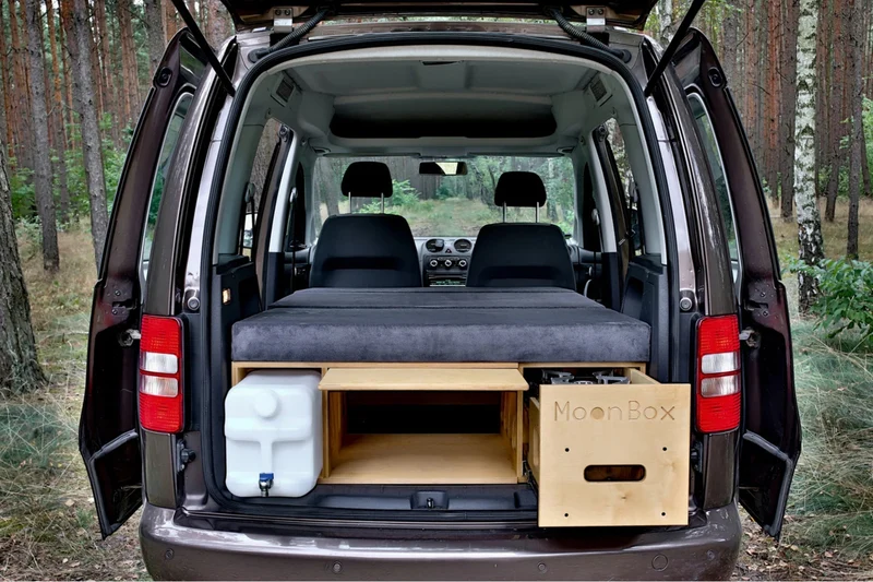 Moonbox Campingbox Minivan 111cm Natur
