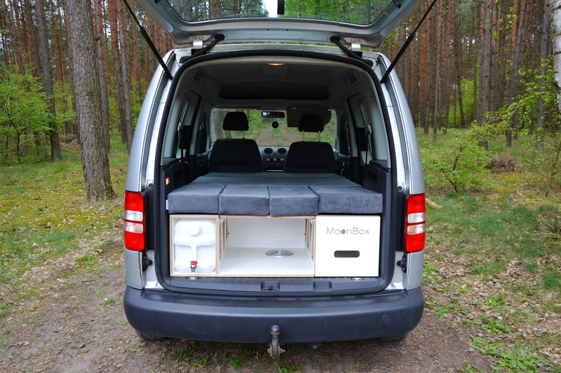 Moonbox Campingbox Minivan 100cm Modify Weiss