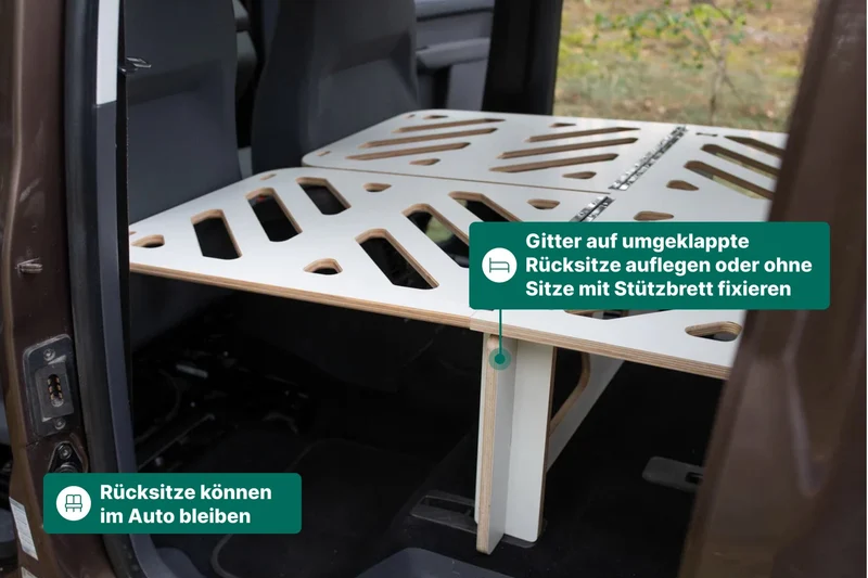 Moonbox Campingbox Minivan 111cm Weiss