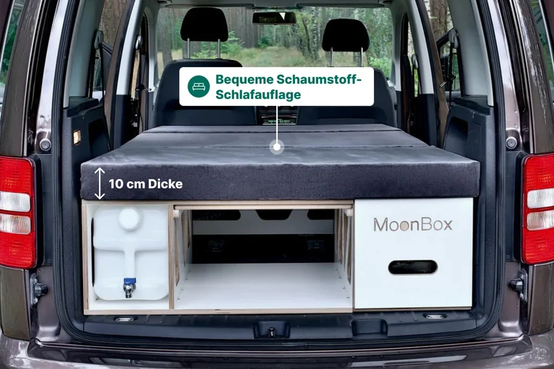 Moonbox Campingbox Minivan 115cm Weiss