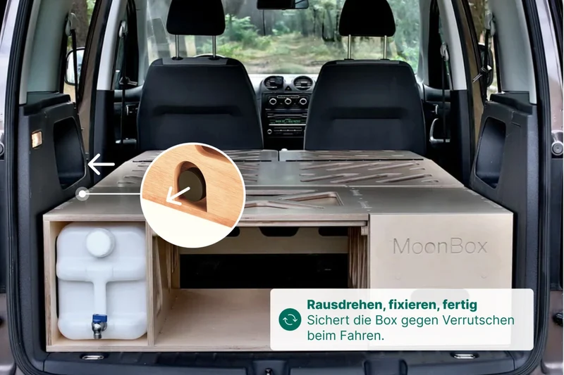 Moonbox Campingbox Minivan 111cm UV-Lack