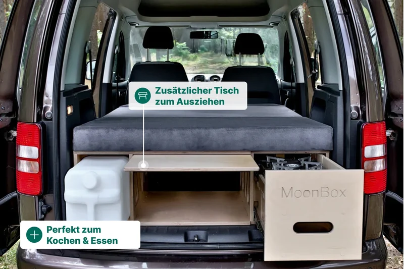 Moonbox Campingbox Minivan 111cm UV-Lack