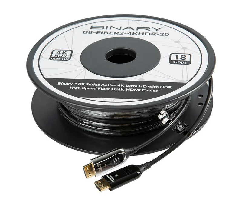 Binary™ B8 Active Fiber 4K Ultra HD HDMI