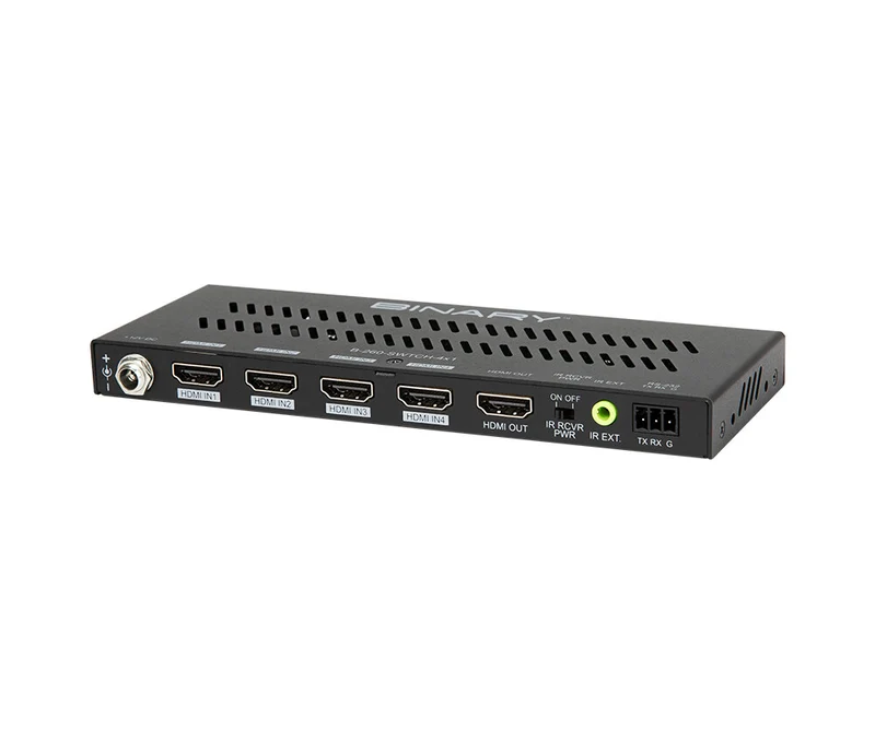 Binary™ 4K HDR Switch mit IR - 4x1