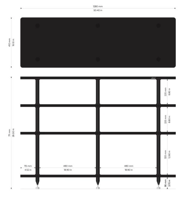 VL Vinyl Rack