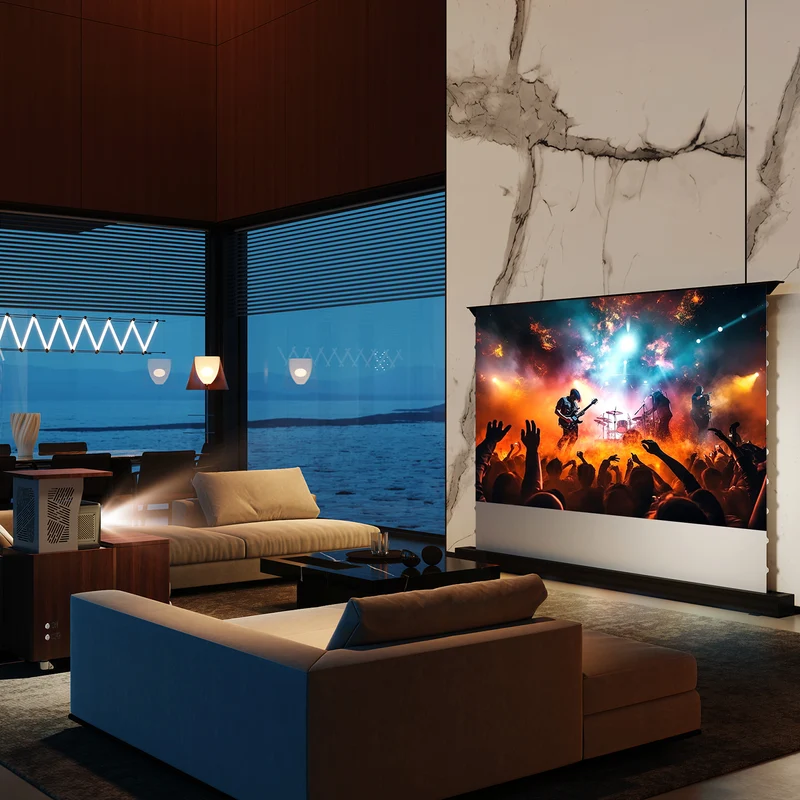 Shore Smart Motorized Hidden Lift Cabinet for Long Throw Projectors