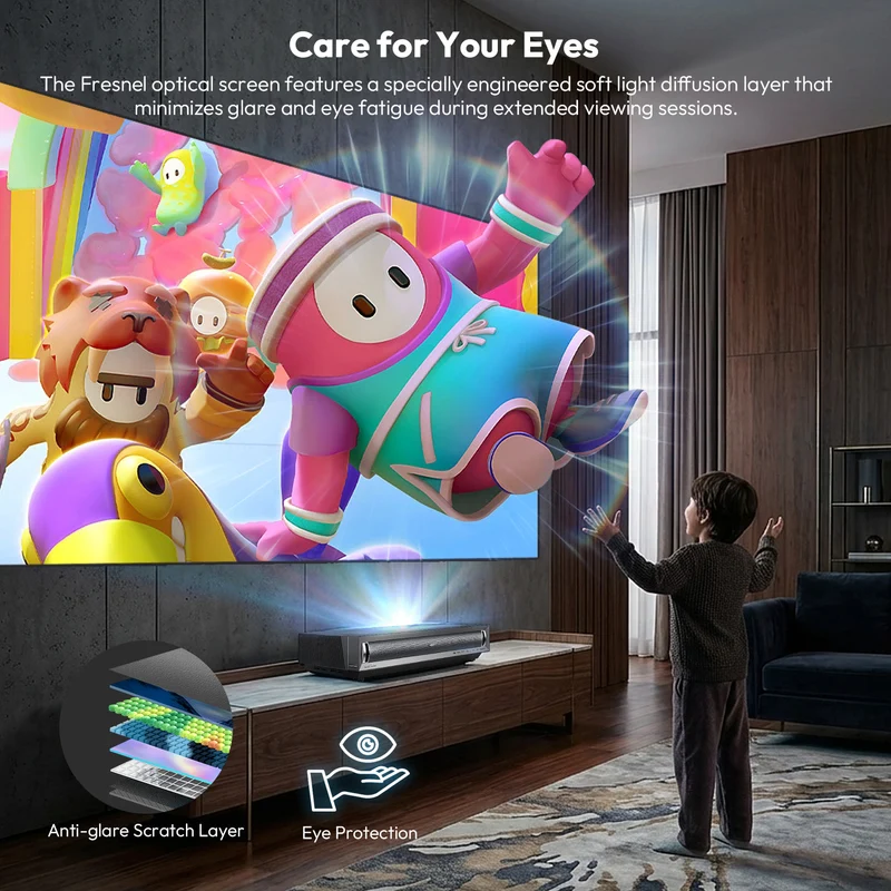 100''-120'' NothingProjector Fresnel Screen for Ultra Short Throw Projector