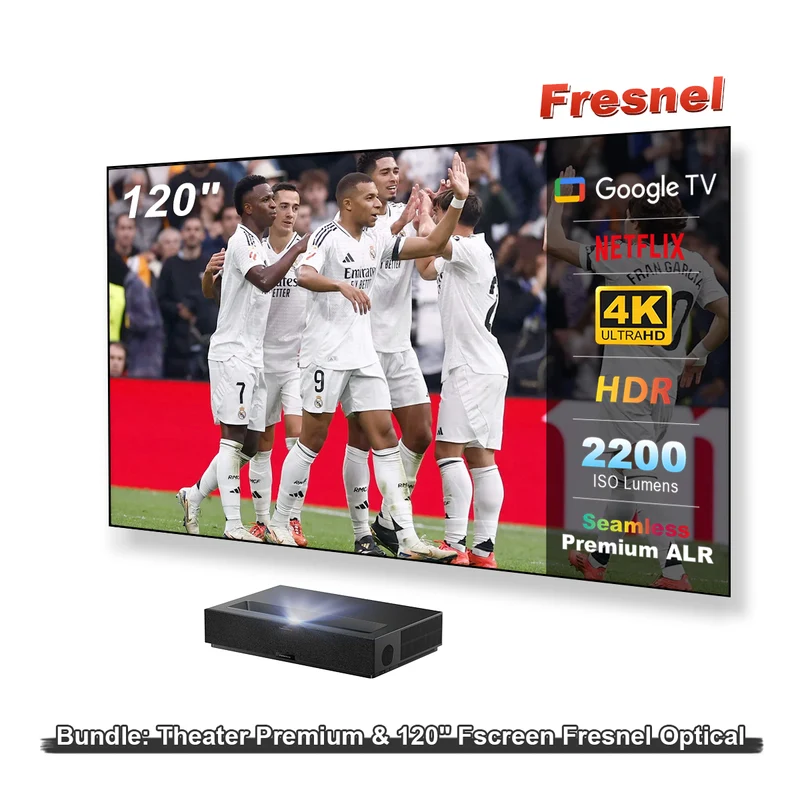 (DE) Formovie Theater Premium Triple Laser 4K TV Ultra Short Throw Projector