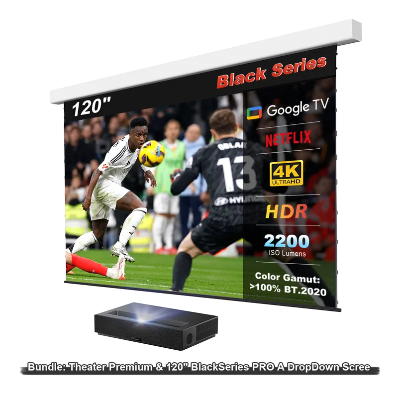 (DE) Formovie Theater Premium Triple Laser 4K TV Ultra Short Throw Projector