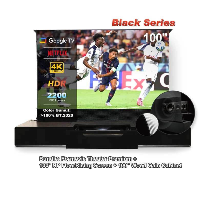 (DE) Formovie Theater Premium Triple Laser 4K TV Ultra Short Throw Projector
