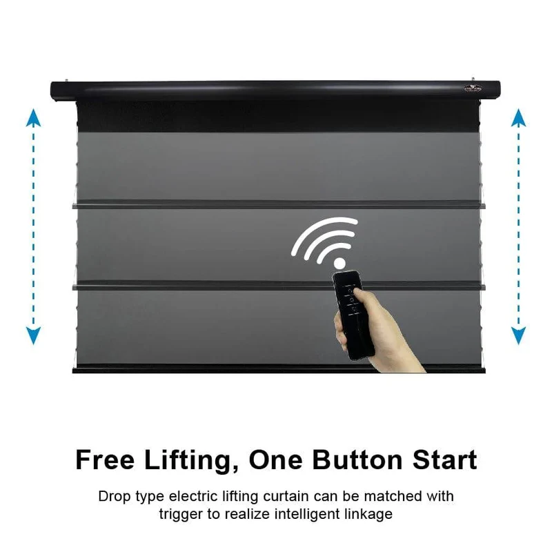 VIVIDSTORM PRO A Slimline Motorized Tension Drop Down UST ALR Projector Screen