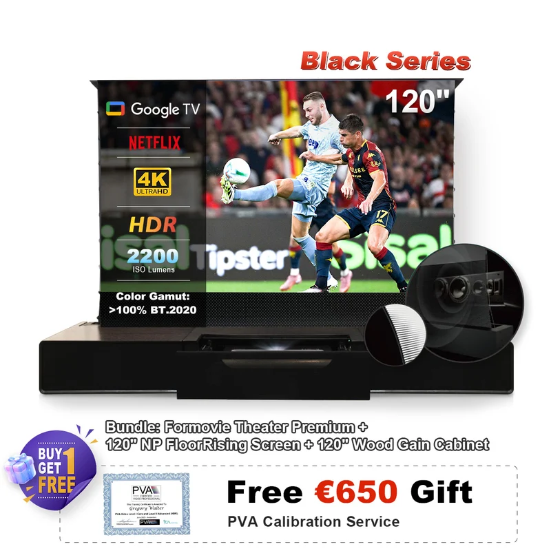 Formovie Theater Premium Triple Laser 4K TV Ultra Short Throw Projector