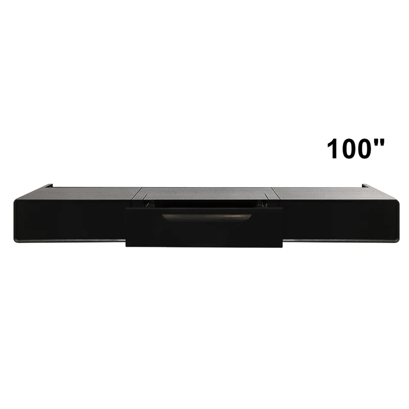 Shore Wood Grain TV Cabinet for Ultra Short Throw Projector (Pre-Assembled)
