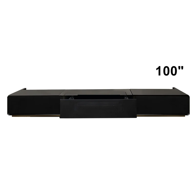 Shore Fully-Assembled Modern Matte TV Stand for UST Projector