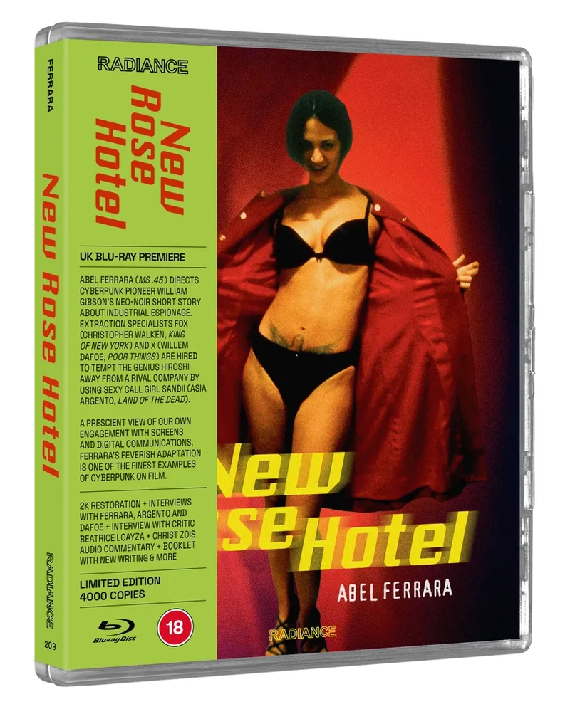 New Rose Hotel Blu-ray