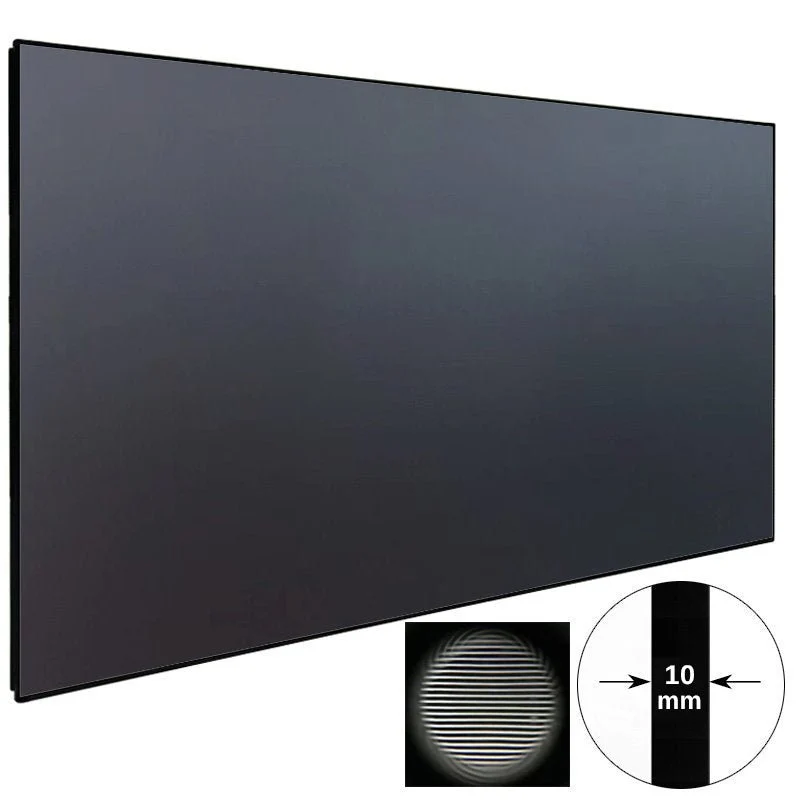 132 Inch NothingProjector Seamless Lenticular 4K UST 95% ALR Projector Screen