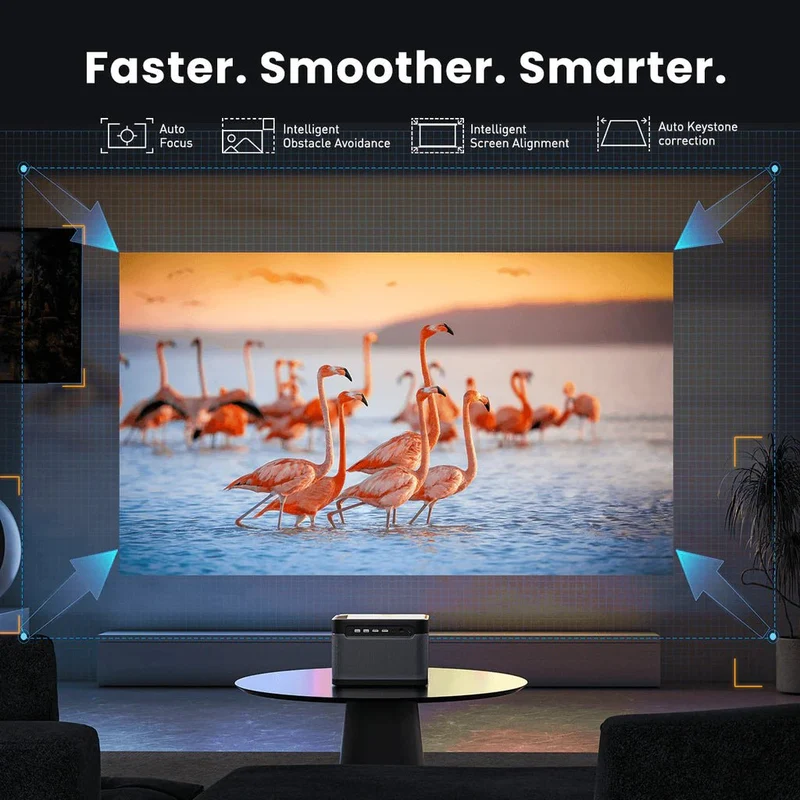 Dangbei Mars Pro 4K Home Theater Projector 1800 ISO