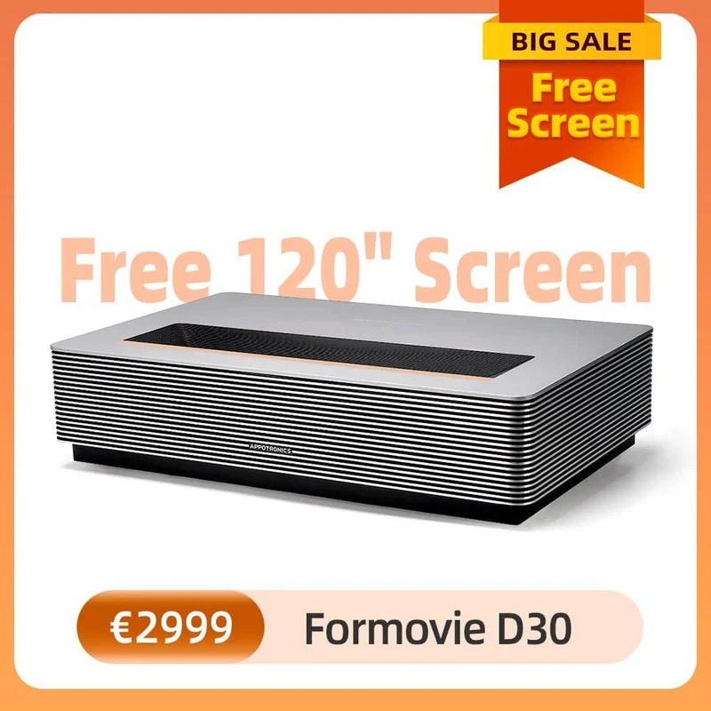 Formovie Wemax D30 Ultra Short Throw Laser Projector 3000ANSI ALPD 3.0
