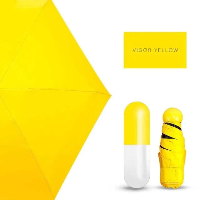 Windproof Pocket Umbrella - Capsule