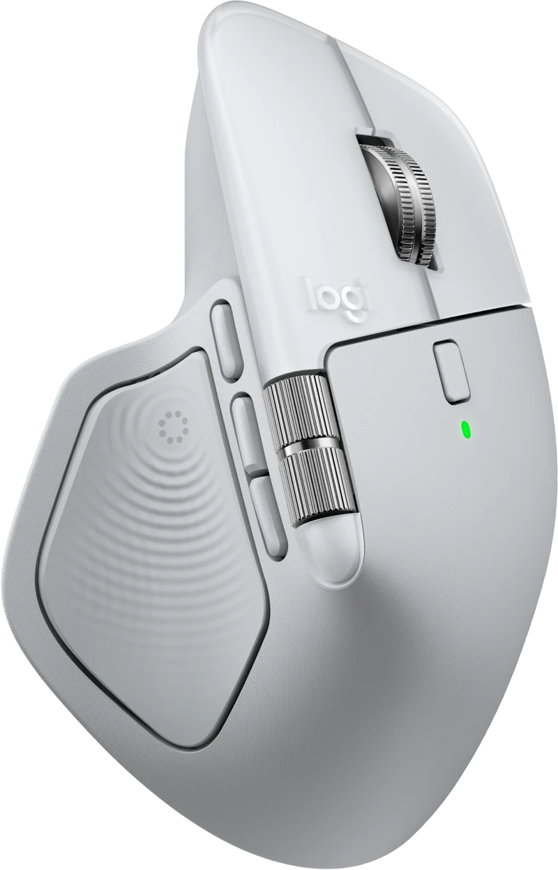 Logitech MX Master 4 Wireless Mouse for Mac (Silver)