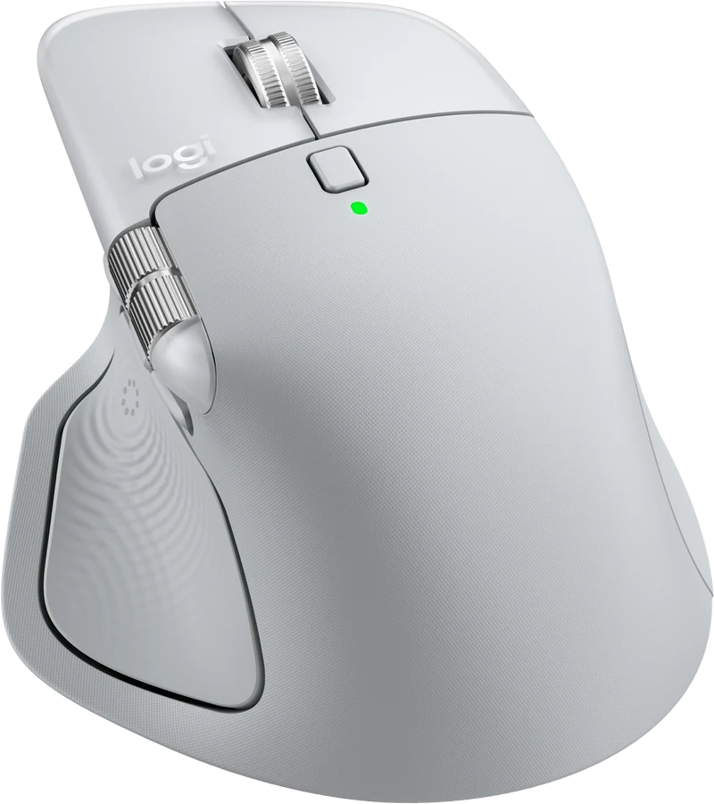 Logitech MX Master 4 Wireless Mouse for Mac (Silver)