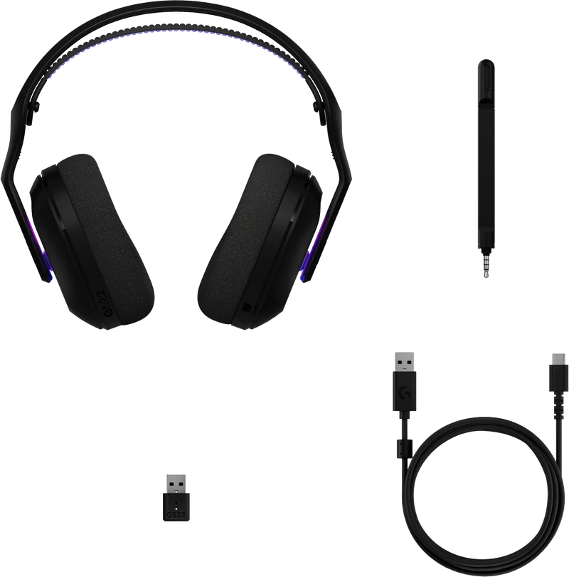 Logitech G522 Lightspeed Wireless Gaming Headset (Black)