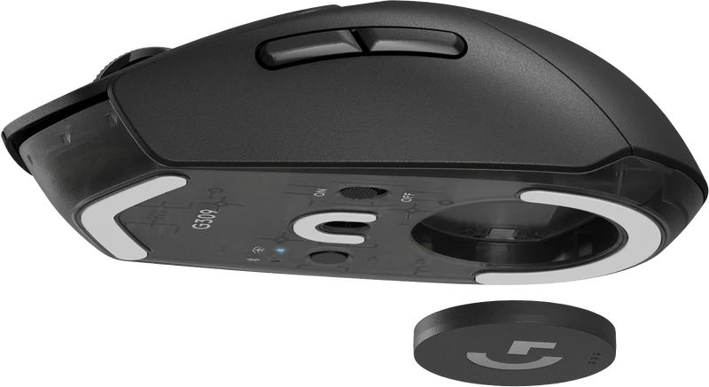 Logitech G309 Lightspeed Wireless Gaming Mouse (Black)
