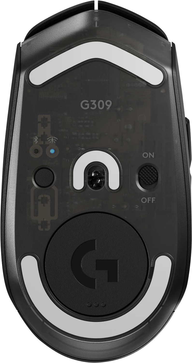 Logitech G309 Lightspeed Wireless Gaming Mouse (Black)