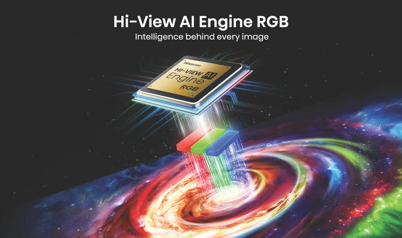 Hisense 65'' UR8SAU 4K RGB MiniLED 180Hz Smart AI TV 2026