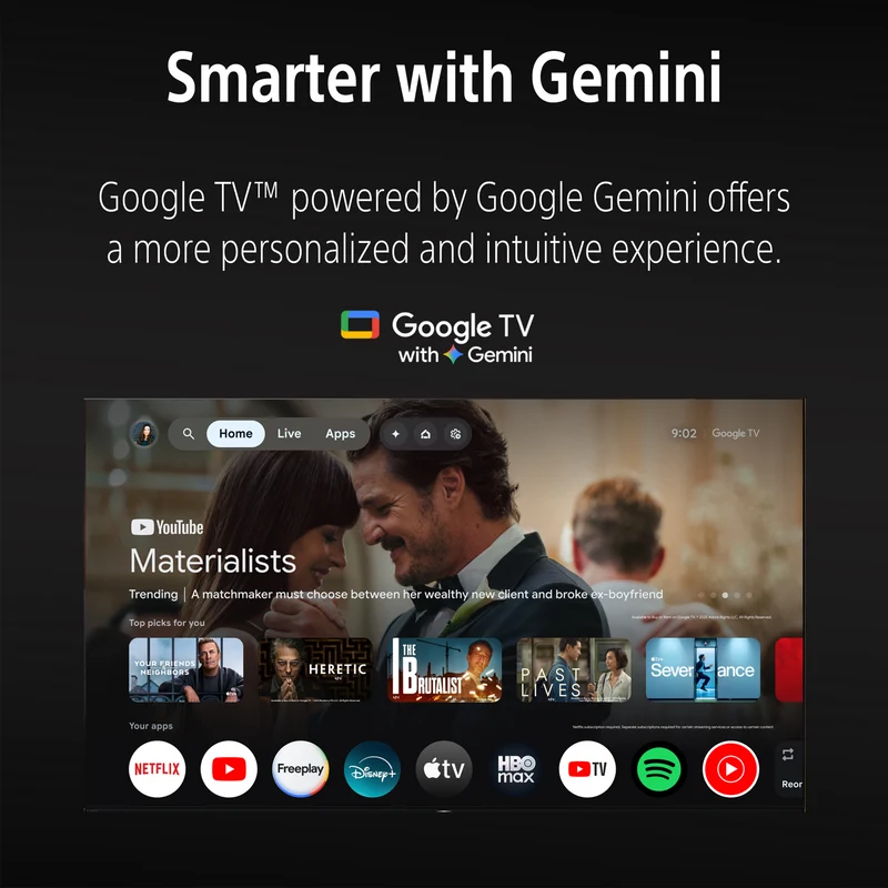 Sony 75" BRAVIA 7 II True RGB 4K AI Google TV with Gemini 2026
