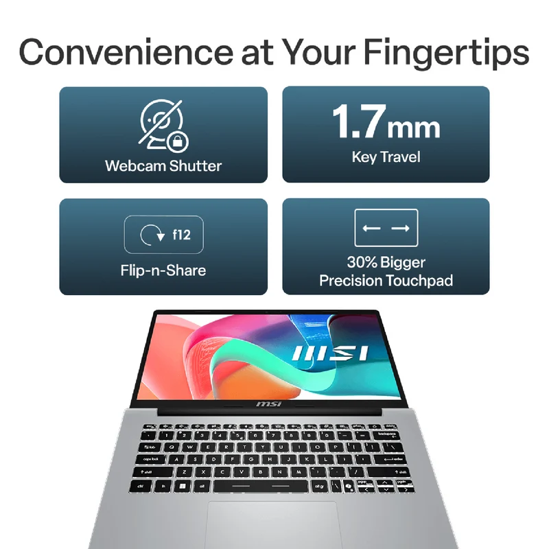 MSI Modern 14 14 i5 16GB 512GB Laptop