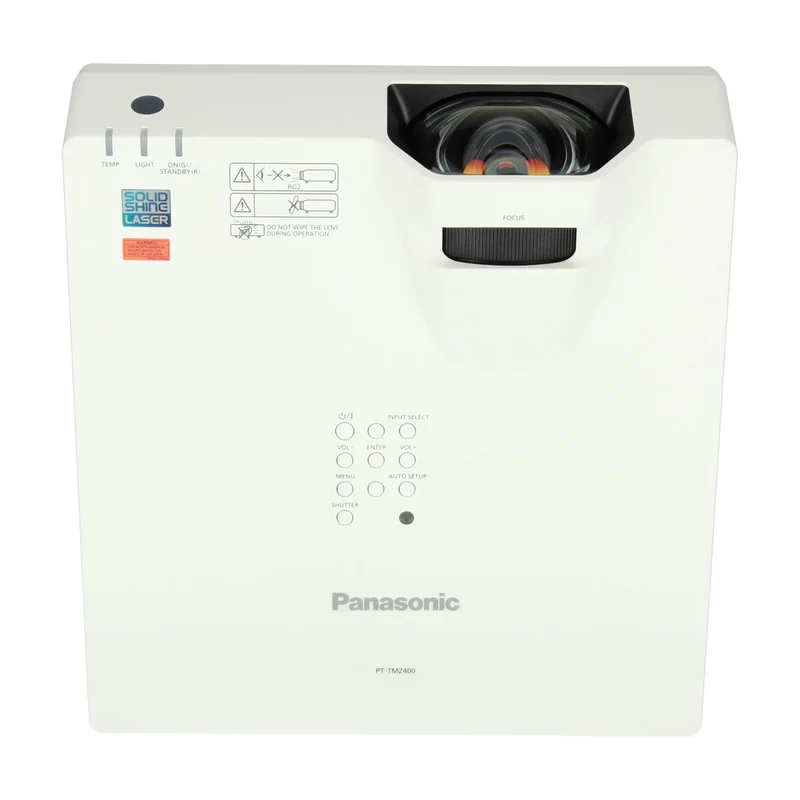 Panasonic PT-TMZ400 WUXGA Daten- und Videoprojektor, weiss