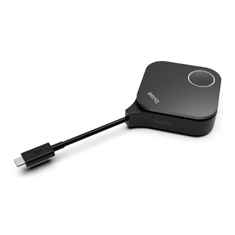 BenQ InstaShow WDC15 Button Kit Wireless Presentation System – 4K, USB-C & HDMI, plug-and-play