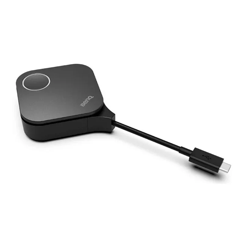 BenQ InstaShow WDC15 Button Kit Wireless Presentation System – 4K, USB-C & HDMI, plug-and-play