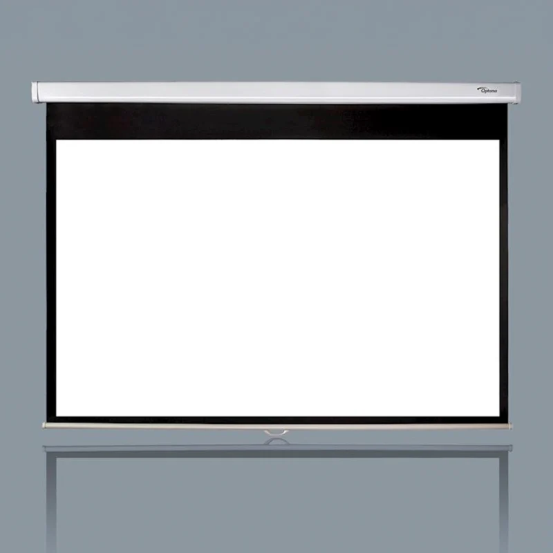 Optoma DS-1095PMG+ Manuelle Rolloscreen-Leinwand – 95 Zoll, 16:10, Mattweiß