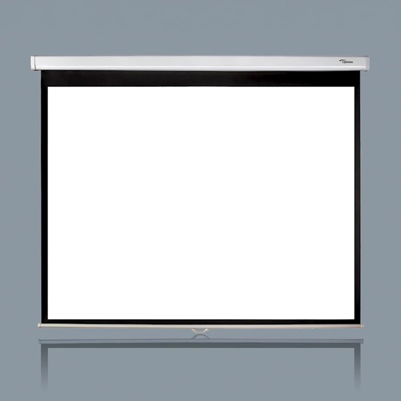 Optoma DS-3084PWC Manuelle Rollorollo-Leinwand – 84 Zoll, 4:3 Format, ISF-zertifiziert