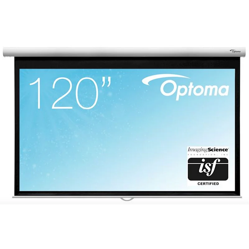 Optoma DS-9120MGA Rolloleinwand – 120 Zoll, 16:9, ISF zertifiziert