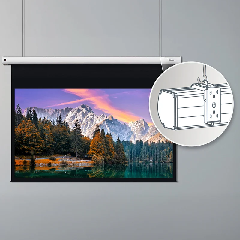 Optoma DS-9120MGA Rolloleinwand – 120 Zoll, 16:9, ISF zertifiziert