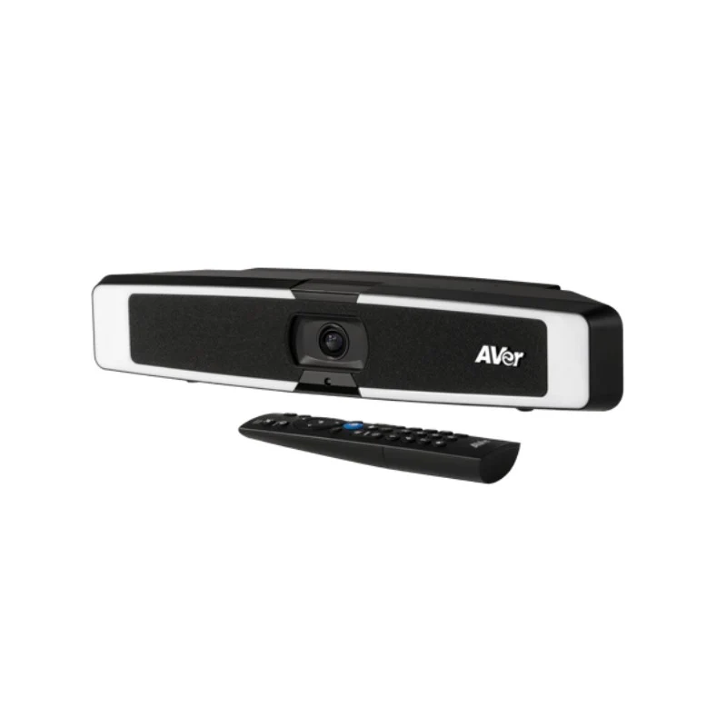AVer VB130 4K Videobar – mit LED-Beleuchtung, Auto Framing, für Huddle Rooms