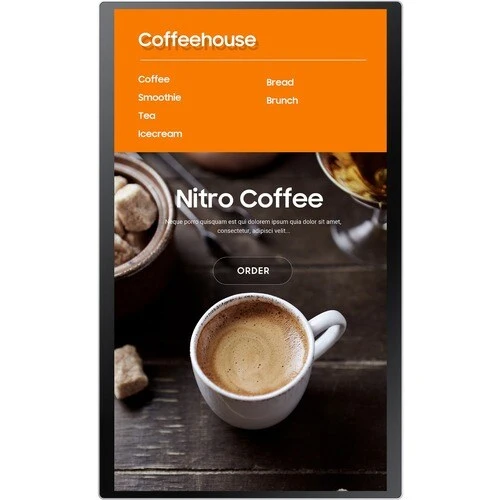 Samsung KM24 24" FullHD Kiosk Touchdisplay mit eingebauten OPS-PC