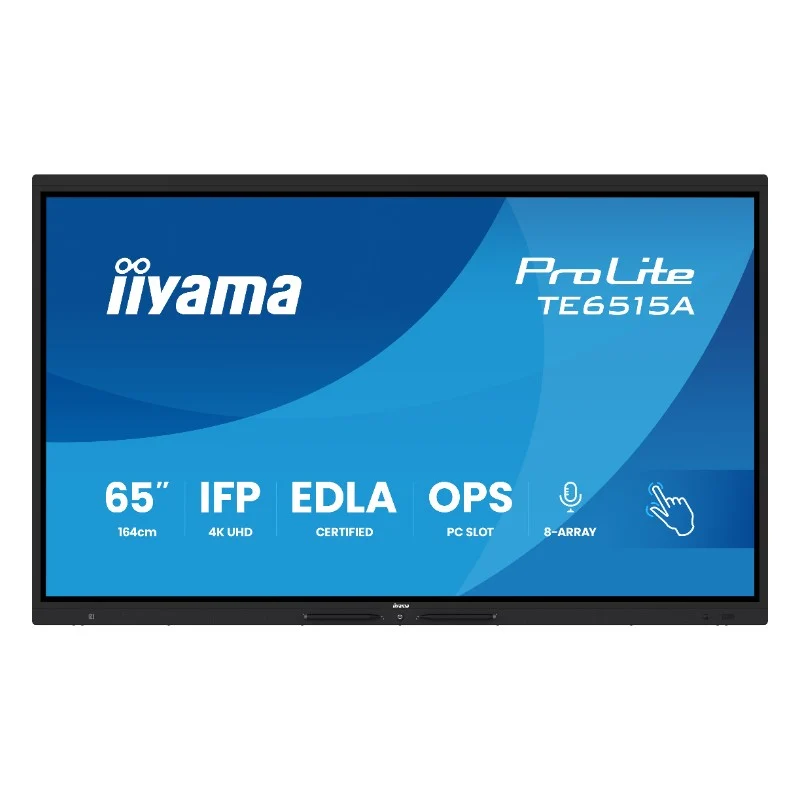 iiyama ProLite TE15A-B2AG Serie Interaktives Display – 4K UHD, Google EDLA, Touch