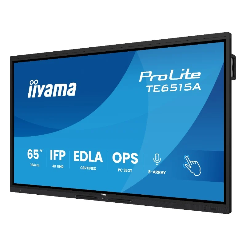 iiyama ProLite TE15A-B2AG Serie Interaktives Display – 4K UHD, Google EDLA, Touch