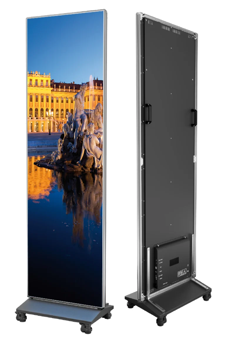 X LED X-Poster Stele, Indoor LED Stele - 1,8mm Pixelpitch